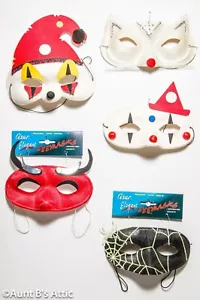 Máscaras Mardi Gras surtido máscaras de tela de personajes para niños o adultos - Imagen 1 de 1