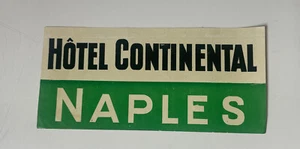 Adesivo Hotel Continental Napes - Foto 1 di 1