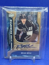 2009-10 Upper Deck Trilogy Young Star Scripts Brian Boyle Los Angeles Kings 