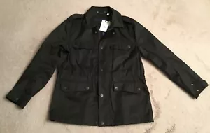 Robert Graham Cotton Nylon O’Grady Jacket Men’s Dark Olive Size L - Picture 1 of 8