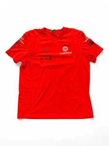 Vintage Mclaren Mercedes F1 - Team Issue Red Rocket T-Shirt - Medium - Picture 1 of 10
