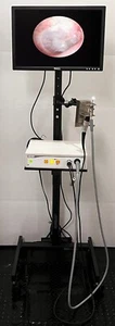 JedMed GlobalMed HDMI Video Monitor Camera Rigid Sinuscope Light Source Stand - Picture 1 of 21