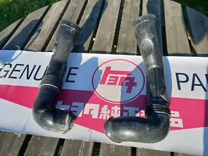 Toyota Land Cruiser BJ40 FJ40 FJ BJ HEATER DEFROST DUCTS TUBES PIPES PAIR 77-84 - Picture 1 of 6