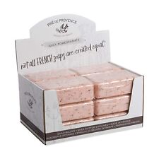 Pre De Provence Soap Juicy Pomegranate Full Case 12 Bars 250g France Shea Butter
