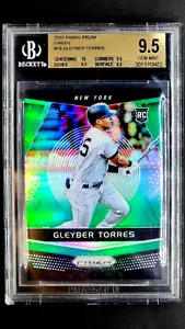 2018 Panini Prizm Green #16 Gleyber Torres RC Rookie /50 BGS 9.5 Gem Mint POP 2 - Picture 1 of 10