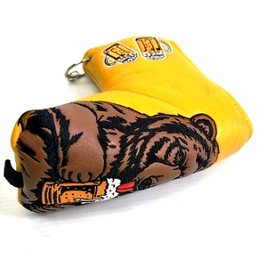 Cubierta de cabeza de putter de hoja Craftsman Golf "Bear Beer" - Imagen 1 de 6