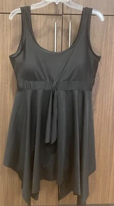 Danify Size Handkerchief asymmetric hem one piece swim dress size 50 - Picture 1 of 8
