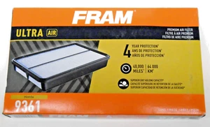FRAM 9361 Ultra Air Filter 40k Mile Protection for Select Honda Free Shipping - Picture 1 of 3