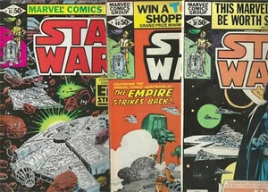 Star Wars #41, 40, 39 1ST Empire Strikes Back! 1ST YODA 39 VF, 40 NM-, 41 NM 9.4 - Picture 1 of 7