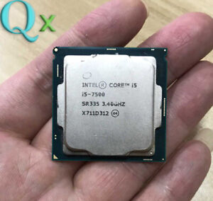 7Th Gen Intel Core i5-7500 LGA 1151 CPU Processor 3.40GHz Quad Core  SR335 65W