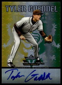 2011 Leaf Valiant #VA-TG2 Tyler Goeddel BASEBALL Tampa Bay Rays - Picture 1 of 2