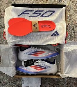 Adidas F50 Elite AG Artificial Grass Boots NEW In Box - US Size 10.5M & 11M - Picture 1 of 5