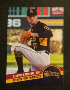2019 Choice, PCL T/P, Salt Lake Bees - GRIFFIN CANNING