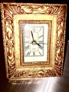 Vintage Shadow Box Tischuhr - Bild 1 von 7