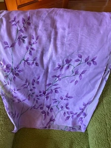 Bufanda Ye Lin Pretty in Purple Wisteria Vine poliéster cuello transparente - 58 x 19 pulgadas - Imagen 1 de 6