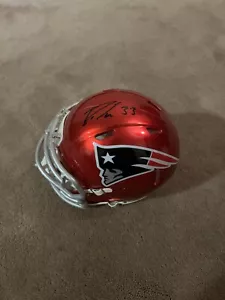 Dion Lewis Autographed Mini Helmet New England Patriots - Picture 1 of 2
