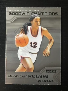 2023 Upper Deck Goodwin Champions Mikaylah Williams Rookie Platinum P27 - Picture 1 of 2
