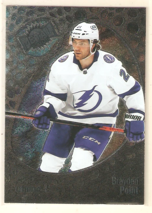 Brayden Point 2022-23 Metal Universe Base Card #31 Lightning - Image 1 of 1