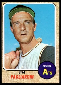 1968 Topps Jim Pagliaroni Piratas de Pittsburgh #586 - Imagen 1 de 2