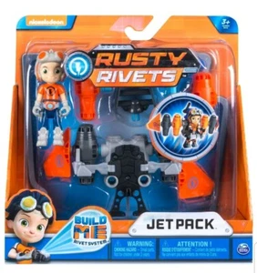 Nickelodeon Rusty Rivets Build Me Rivet System JET PACK Figure Set - Picture 1 of 8