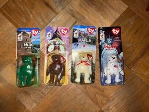 Ronald McDonald Beanie Babies "The Bear" GLORY,ERIN,BRITANNIA, MAPLE WITH ERRORS - Picture 1 of 12