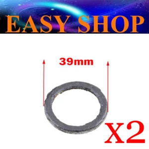 2x 39mm 32mm Exhaust Muffler Gasket Seal O Ring 110cc 125cc 150cc 250cc Apollo - Picture 1 of 4