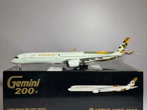 Gemini Jets 1:200 Etihad Airbus A350-1000 A6-XWB New Colors G2ETD883 - Picture 1 of 2