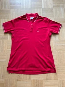 Polohemd rot Esprit Gr. XL Vintage 90er Jahre Kostenloser Versand - Bild 1 von 4