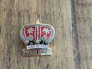 PINS PIN ENAMEL KING OF POP MICHAEL JACKSON 1992 VERSION EGF - Bild 1 von 1
