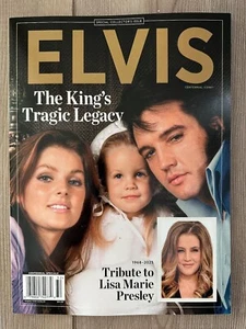 2023 ELVIS King's Tragic Legacy LISA MARIE PRESLEY Tribute Centennial Special Ed - Picture 1 of 2