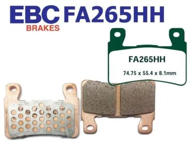 Pastiglie Freno EBC FA265HH per Honda CBR VTR CB 900 1000 1300 RR SP1 SP2 SC68C - Immagine 1 di 2