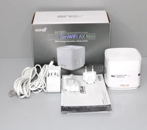 ASUS ZenWiFi AX Mini (XD4) Mini AX1800 WLAN Router Weiß Neu - Bild 1 von 4