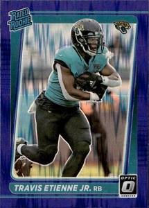 Travis Etienne Jr - Rated Rookie - 2021 Donruss Optic - Purple Shock Prizm #214 - Bild 1 von 2