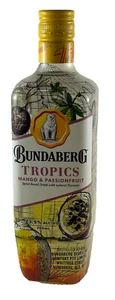 Bundaberg Rum Tropics Mango Passionfruit Yellow Released in 2017 - Picture 1 of 4