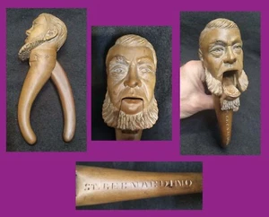 Rare old Paul Kruger Black forest nut cracker 20 cm - Picture 1 of 9
