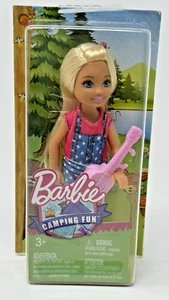 Barbie Camping Fun Chelsea Blonde Doll and Ukulele - Picture 1 of 8