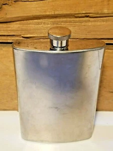 Edelstahl 9 Oz Flachmann leer - Swanky Barn - Bild 1 von 12