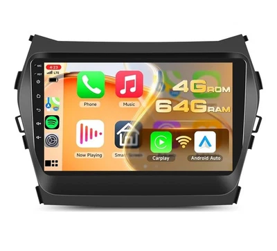 64GB Apple Carplay Car Radio Stereo FM Navi For Hyundai Santa Fe ix45 2013-2018 - Image 1 of 4