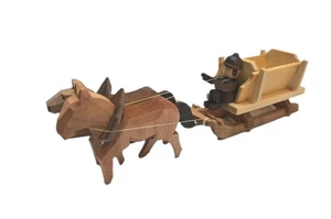 Miniaturas sajonas - trineo de caja - Glöckner Erzgebirge -rareza - NUEVO & EMBALAJE ORIGINAL - Imagen 1 de 1