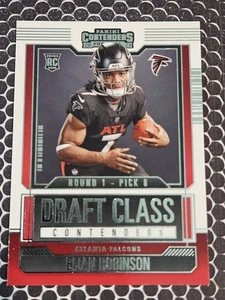 Bijan Robinson 2023 Contenders Draft Class Contenders #2 Atlanta Falcons - Picture 1 of 2