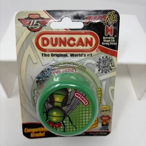 Vintage 2004 Duncan Yo-Yo Pro Fly Green 75th Anniversary Sealed New in Package - Bild 1 von 6