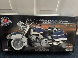 Harley Davidson Motorcycle Mega Bloks Set NIB - Picture 1 of 4