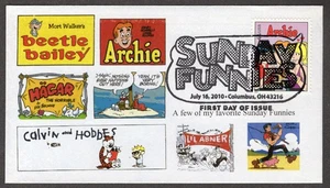 2010 Sunday Funnies ARCHIE (Scott 4469) - Hays ACE 423 BWP FDC TD451 - Picture 1 of 1