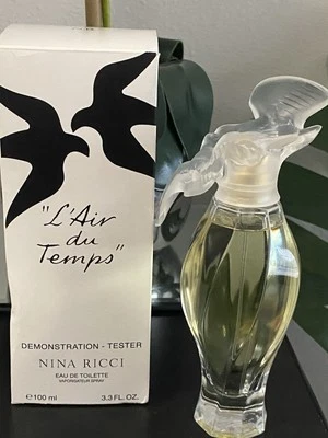 "L'AIR DU TEMPS" por NINA RICCI 3,3 oz/100 ml EDT Spray "EDICIÓN LIMITADA" EDAD VINTAGE Foto 1 de 4