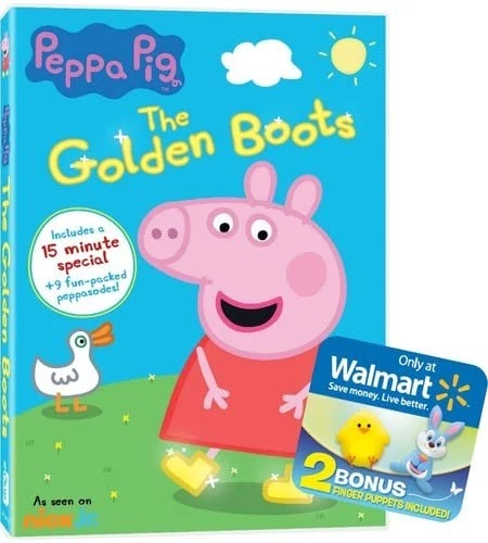 Peppa Pig - The Golden Boots (DVD) - Imagen 1 de 1
