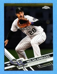 2017 Topps Chrome #102 Nolan Arenado Colorado Rockies - Picture 1 of 1