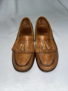 SAS Men’s Genuine Leather Handsewn Tassel Loafers Size 10 M Shoes Slip on - Picture 1 of 6