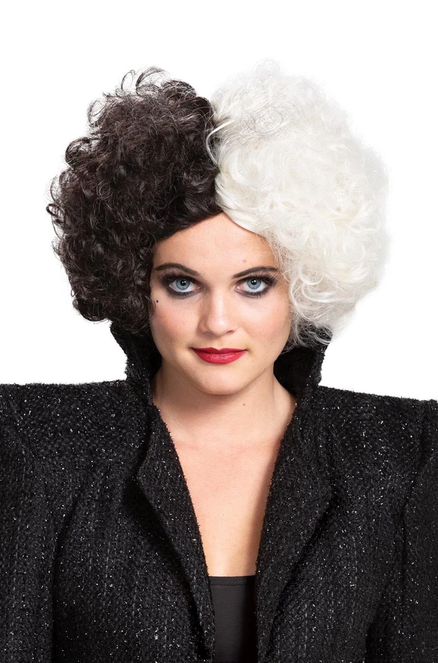 Disguise Disney Cruella Live Action Movie Wig Adult Halloween Costume 118509