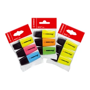 Evidenziatore STABILO BOSS MINIpop astuccio da 3 vari colori - Foto 1 di 23