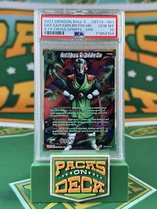 Great Saiyaman Son Gohan SPR Cross Spirits Card DBZ Heroes PSA 10 Dragon Ball - Picture 1 of 2